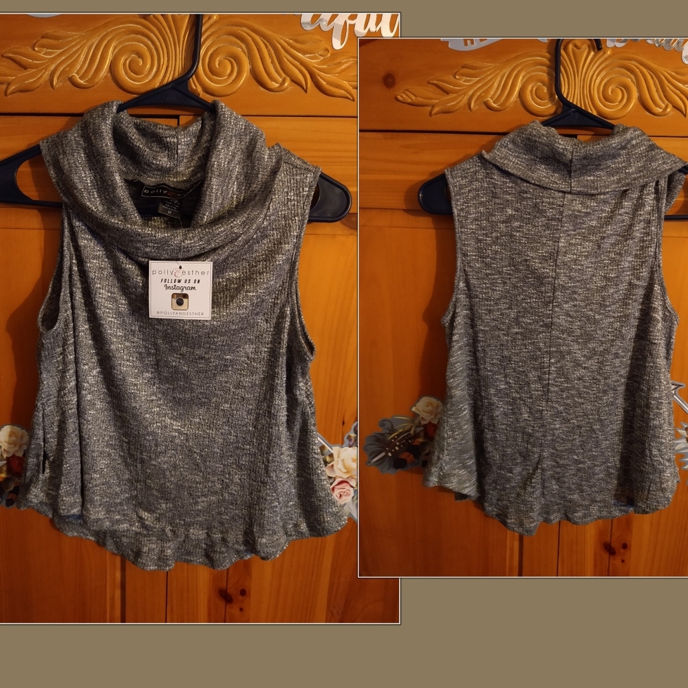 Polyester/Rayon Crop Top